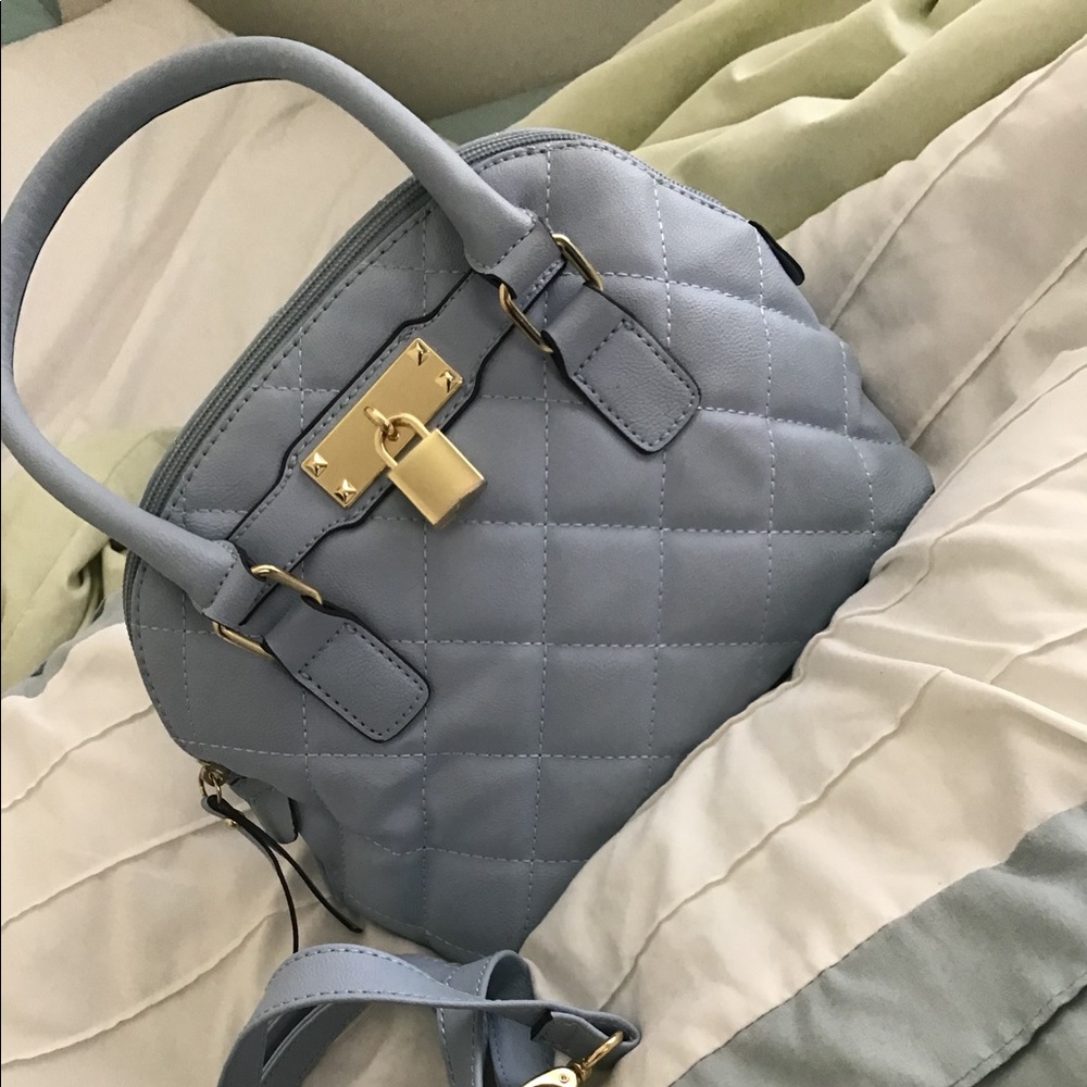 Blue purse